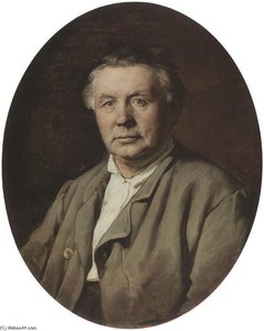 Portrait Of Unknown Man — Vasily Grigoryevich Perov