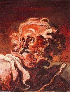 Head Of An Oldman — Giorgio De Chirico