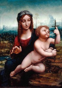 Madonna Of The Yarnwinder — Leonardo Da Vinci