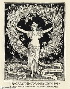A Garland For May Day — Walter Crane