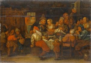 King Drinks — Willem Van Herp The Elder