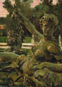 Nymph And Cupid — James Carroll Beckwith