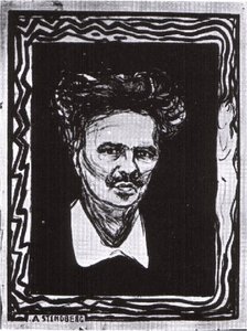 August Strindberg — Edvard Munch, Expressionism