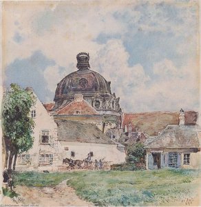 View Of Klosterneuburg — Rudolf Von Alt