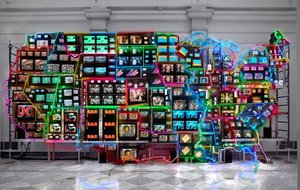 Electronic Superhighway Continental U.s., Alaska, Hawaii — Nam June Paik