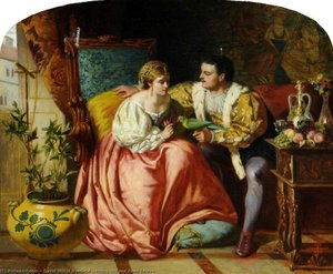 Henry Viii And Anne Boleyn — Sir David Wilkie