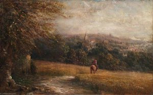 View from Haling Clumps, Croydon, Surrey