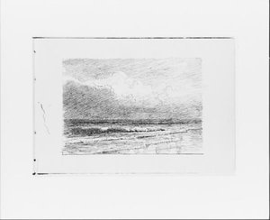 Seascape With An Approaching Storm — William Trost Richards