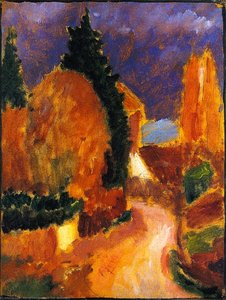 Variation: The Road, Mother Of All Variations — Alexej Von Jawlensky, Expressionism