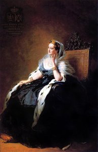 Portrait Of Eugénie, Empress Of The French — Franz Xavier Winterhalter, Academic Realism