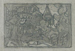 Castle At Night — Nicholas Roerich