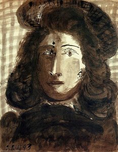 Woman With Hat — Pablo Picasso, Fauvism