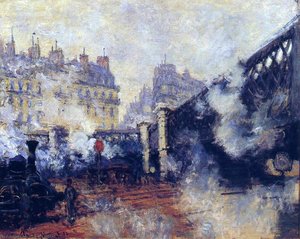 The Pont de l'Europe, Gare Saint-Lazare