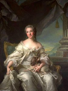 Madame La Comtesse D'argenson — Marc Nattier