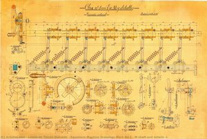 Equations Machine Drawings Work No 1 - M shaft and details (I)