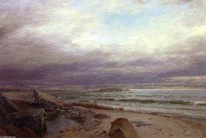 The Lions Of Cornwall — William Trost Richards