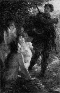 Siegfried And The Rhine Daughters — Henri Fantin-latour