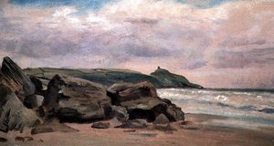 Coastal Scene — John Constable, Romantic Landscape