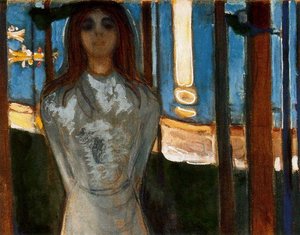 The Voice / Summer Night — Edvard Munch, Symbolism
