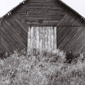 Barn, Jackson County, From The Kansas Documentary Survey Project — Larry W Schwarm