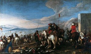 Battle scene