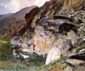 In The Simplon Valley — John Singer Sargent