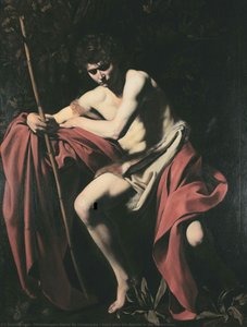 Saint John The Baptist In The Wilderness — Caravaggio