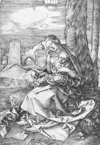 Madonna With The Pear — Albrecht Dürer