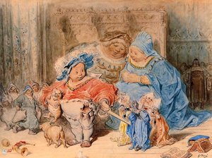 The Childhood Of Gargantua — Paul Gustave Doré, Romanticism