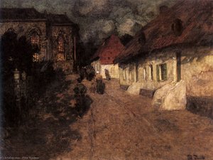 Midnight Mass — Frits Thaulow