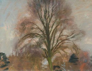 A Tree Study (recto) — Sir Alfred James Munnings