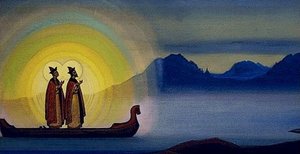 Boris And Gleb — Nicholas Roerich