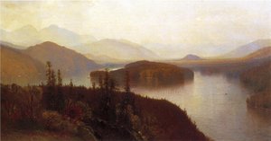 Lake Placid, Adirondacks — Samuel Colman