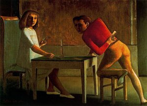 The Game Of Cards — Balthus