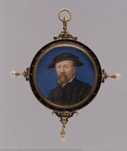 Portrait Of A Man, Said To Be Arnold Franz — Hans Holbein The Younger, Northern Renaissance