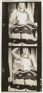 Frida Kahlo (strip Of Two Contact Prints) — Julien Levy