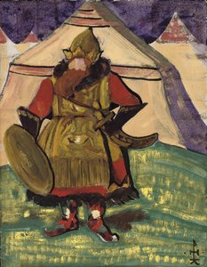 Costume Design For ''tale Of Tsar Saltan'' — Nicholas Roerich, Expressionism