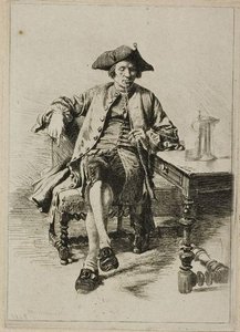 The Grand Smoker — Jean-louis Ernest Meissonier