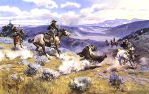 Loops And Swift Horses Are Surer Than Lead — Charles Marion Russell