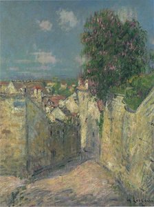 Street In Pontoise — Gustave Loiseau