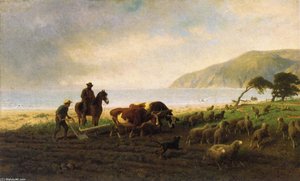 David Jacks on Horseback, Monterey Peninsula