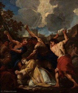 The Martyrdom Of St Stephen — Filippo Lauri