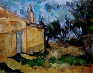 Jourdan's Cottage — Paul Cézanne, Cubism