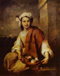 Flower Seller — Bartolomé Esteban Murillo
