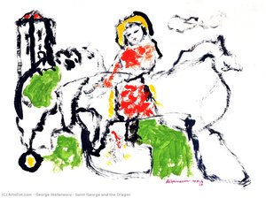 Saint George And The Dragon — George Ștefănescu-râmnic