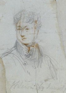 Self-portrait Sketch 1 — John Frederick Lewis