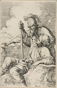 Three Warriors — Salvator Rosa
