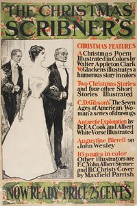 'the Christmas Scribner's', (55 X 37 Cm) (1899) — Charles Dana Gibson