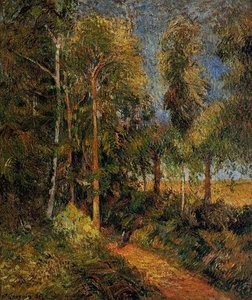 Lane Through The Beaches — Eugène Henri Paul Gauguin, Post-impressionism