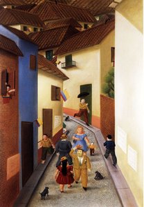 Street — Fernando Botero